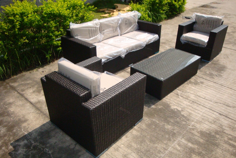 Mobili per esterno rattan ~ design casa creativa e mobili ispiratori Divani rattan sintetico